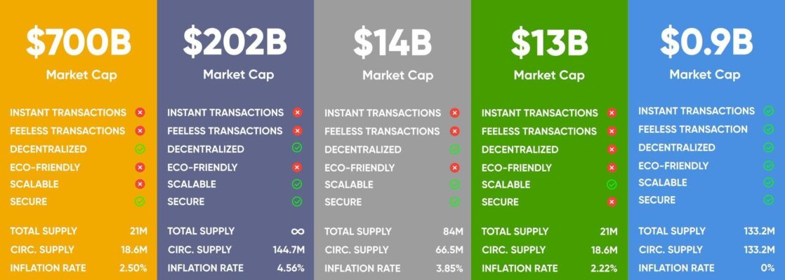 How I decided what crypto to invest in (Countless hours of research summarized)